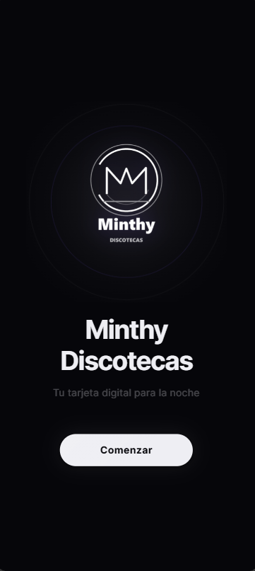 Welcome móvil de Minthy Discotecas